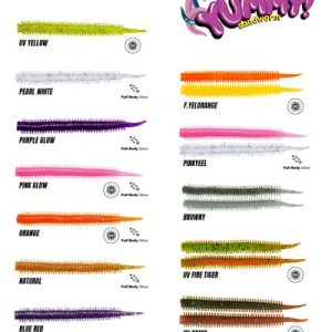 FUJIN Yummy Sandworm 7cm LRF Silikonu