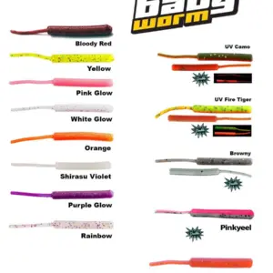Fujin Baby Worm 5.2 cm Floating LRF Silikonu