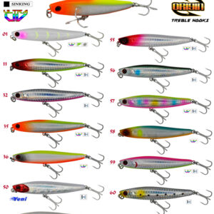 Wily Ripper 9 cm Maket Balık 25 gr Sinking