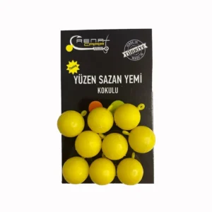 RENATCARP KOKULU YÜZEN SAZAN YEMİ ı GLOW, FOSFORLU SARI VE LİMON SARISI