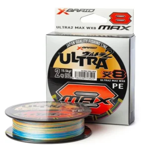 YGK X-Braid Ultra 2 Max 8x 150m Multicolor İp Misina 0.6 Pe 5.6 Kg