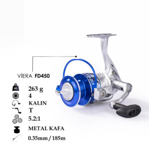 ALESTA VIERA FD-450 AL KAFA CNC KOL 4BB