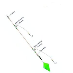 2'Lİ SIRALI ÖZEL LEVREK TAKIMI POHU İĞNE 1/0