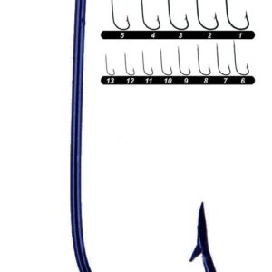 Youvella 1303 Çapari İğnesi Çapraz 100'lü Kutu Siyah