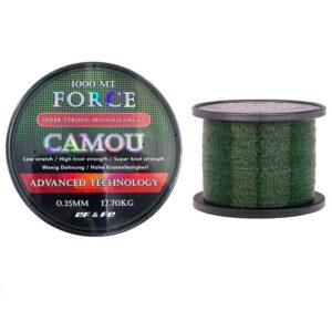 Force 1000m Monofilament Bobin Misina Camou
