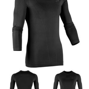 Fujin Seamless Termal İçlik Black Üst