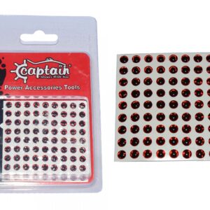 Captain 7631 Göz 5mm Silikon Damla Göz 81'i Paket