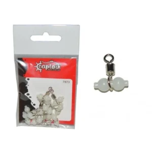 Captain Çift Boncuklu Hazır Takım Fırdöndüsü 10'lu Paket L