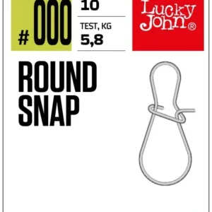 Lucky John Klips 5113 Round Snap