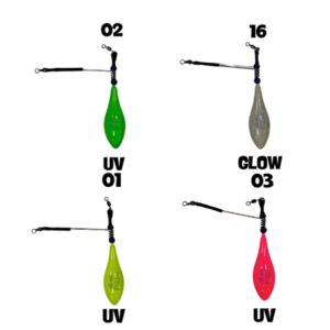 Kaplamalı Telli Aparatlı Surf Kurşunu 120 gr