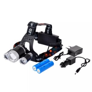 3 Başlıklı Şarjlı Kafa Feneri Watton Wt-256