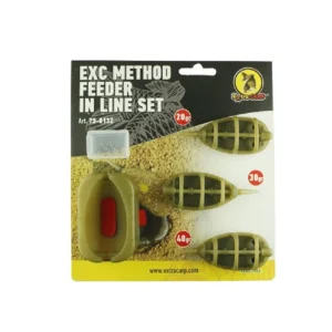 Exc Method Feeder Set 20-25-30 Gr