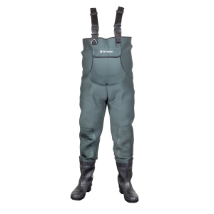 REMIXON 4.5MM NEOPREN YEŞİL PVC BOT TULUM ÇİZME