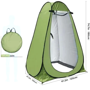 Fischer Giyinme Kabini Çadırı Mavi 190X120X120